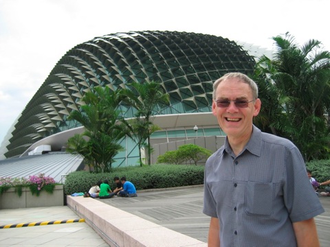 Barrie at The Durian in Singapore